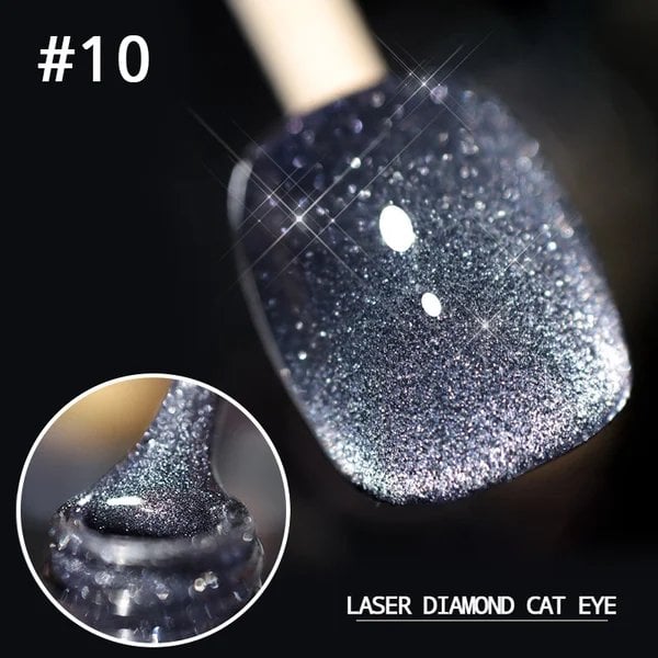 💎Laser Diamond Katzenaugen-Nagellack