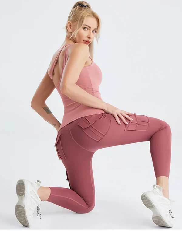 🔥Letzter Tag - 45 % RABATT🔥Sexy Stretch-Leggings mit Tasche für Fitness-Tracker