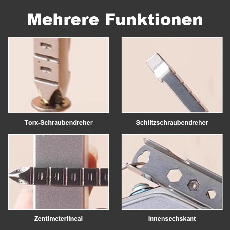 Multifunktionaler Mini-Kartenauswerfer-Schlüsselanhänger